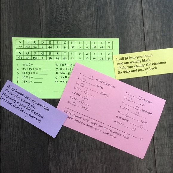 Indoor/Outdoor Preteen Treasure Hunt Parties Kit - Picture 2 of 5